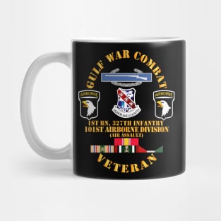 Gulf War Combat Infantry Vet w  1st Bn 327th Inf - 101st ABN Div wo Map Mug
